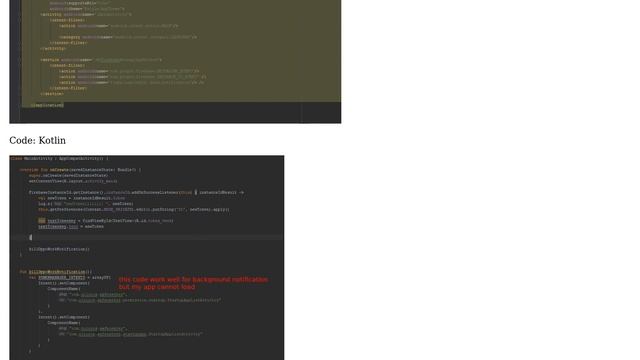 Oppo firebase notification in background смотреть онлайн