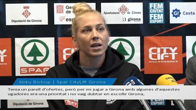 Abby Bishop, nova incorporació a l'Uni Girona смотреть онлайн