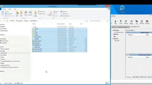 How To Add Files to GitHub with SourceTree смотреть онлайн