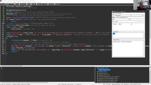 AutoHotkey Webinar 05/2020 Hour 1- Tools and review смотреть онлайн