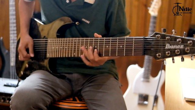 Ibanez RG9QM | 9 String Electric Guitar | Demo смотреть онлайн