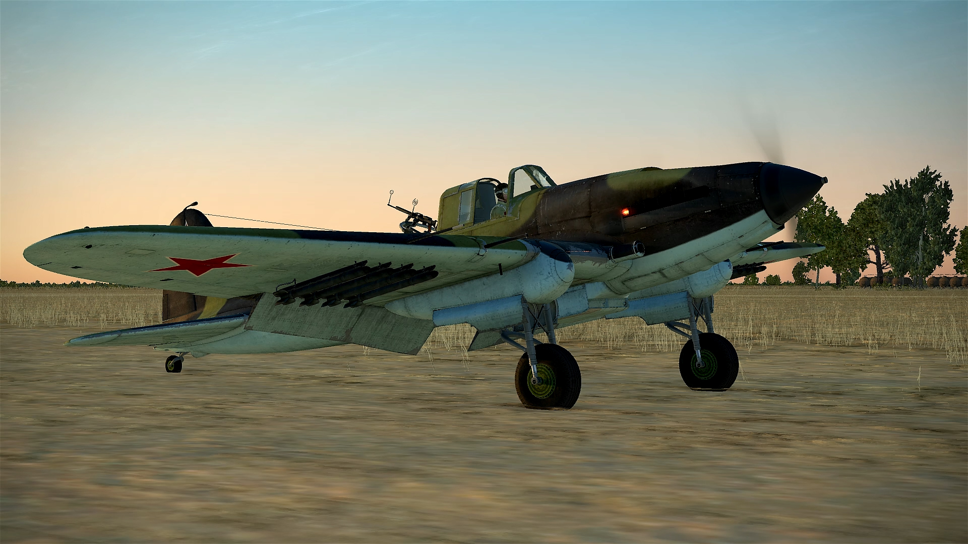 Кампания «Битва за Сталинград».  Штурмовик Ил-2.  Сим.  "IL-2 Sturmovik Great Battles."  Вылет-3.