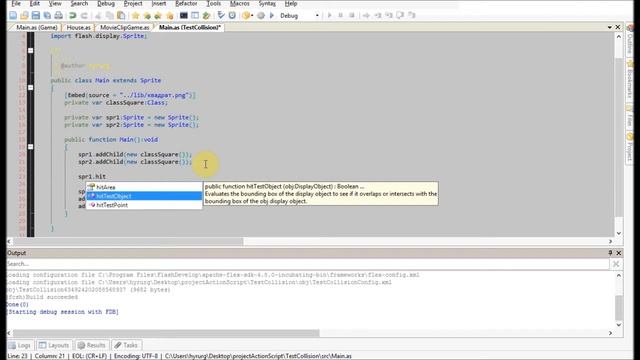 уроки actionscript 3.0 кнопки и столкновения_2 (урок_17) смотреть онлайн