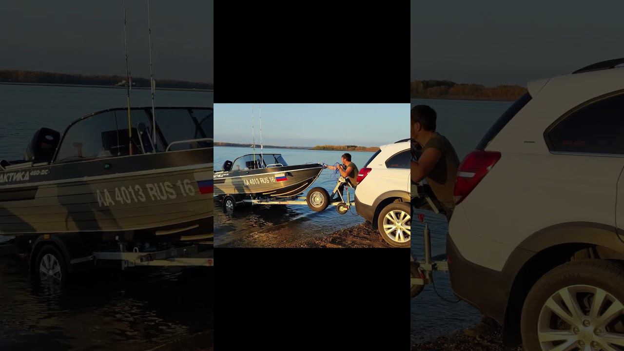 Спуск лодки