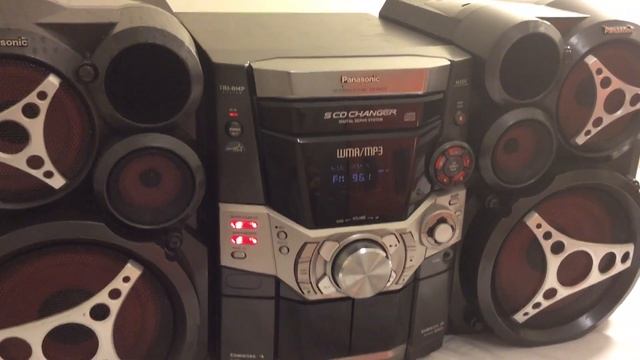 Panasonic Sa-ak510 360-watts Tri Amp 5-cd Changer Cassette Mp3 WMA Shelf System смотреть онлайн