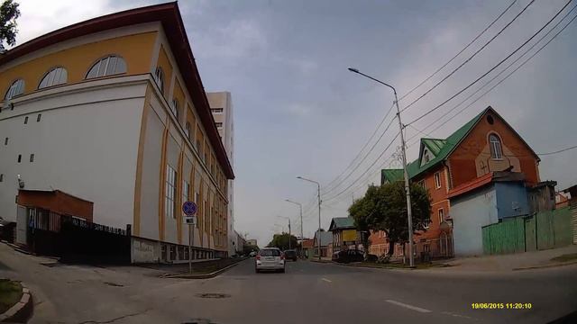 Самые красивые места Тюмени вид с автомобиля. 2015 г смотреть онлайн