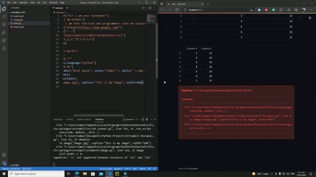 Медиа-виджеты Streamlit | Полный курс Streamlit Python | Streamlit Урок 6 смотреть онлайн