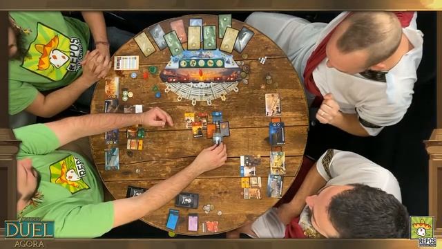 SPIEL DIGITAL 2020 | 7 Wonders Duel game with Pantheon and Agora expansions by Repos team! смотреть онлайн