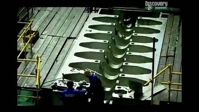 Дизельный двигатель судна Как это устроено. смотреть онлайн