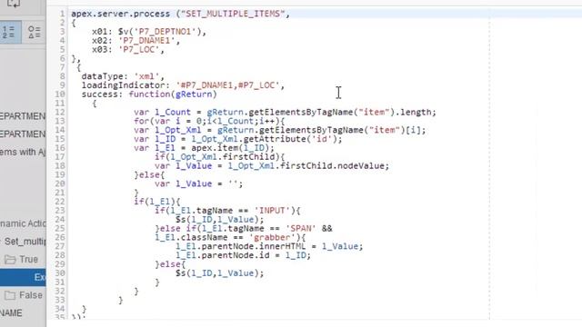 Tutorial: AJAX in APEX 5.0 part-2 Set multiple items смотреть онлайн