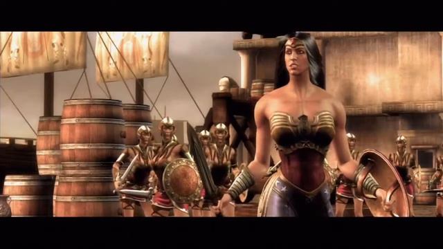Injustice Gods Among Us - Cinematic Cutscenes - Chapter 11 - Wonder Woman смотреть онлайн