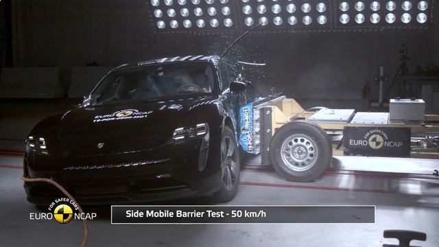 Краш тест Porsche Taycan 2020 года рейтинг безопасности смотреть онлайн