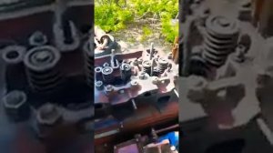 меняем головку и поршень на дт 75