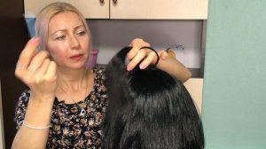 АСМР.Расчёсывание волос.Причёска.Шёпот.