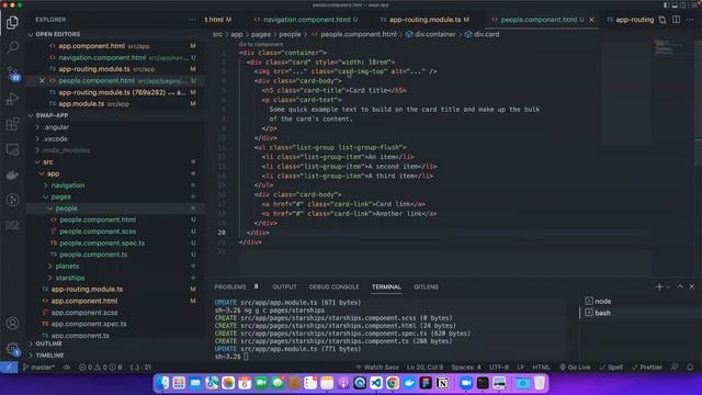 Build an Angular App in 1 Hr [ Components | Routing | Network ] смотреть онлайн