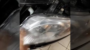 Замена лампочки передних фары, Форд Мондео