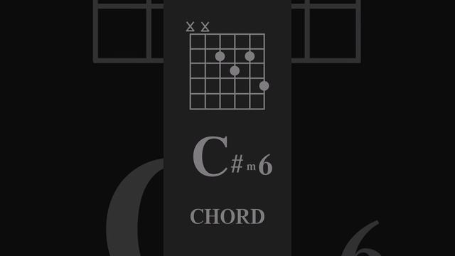 C#m6 GUITAR CHORD - GUITARIST смотреть онлайн