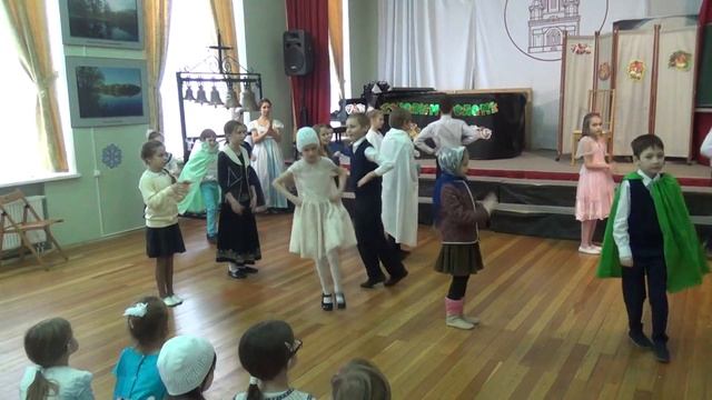 Детский рождественский праздник "Курская кадриль" смотреть онлайн