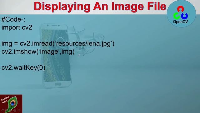 OpenCV Displaying An Image Lecture 1 смотреть онлайн
