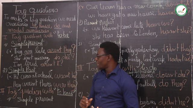 Cours - Seconde - Anglais : Tag questions / M. Zally смотреть онлайн