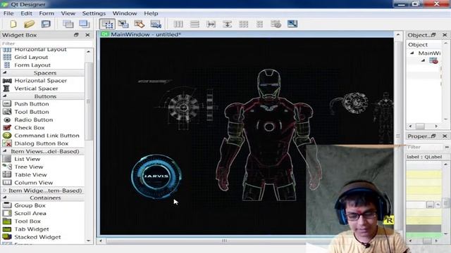 Making a gui for our jarvis program. смотреть онлайн