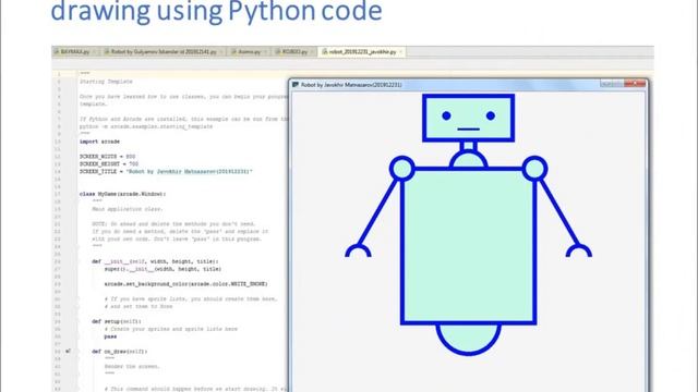 CTP - "4IR: Humanoid Robot Drawing" arts using Python code смотреть онлайн