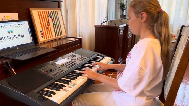 “Soft Mozart Graduation 2023 Level С" Трезвучия До минор двумя руками с метроном смотреть онлайн