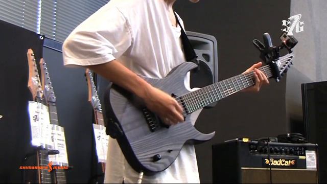Strictly 7 Guitars[S7G] Demonstration by lin from ABSTRACTS at お茶の水楽器祭り смотреть онлайн