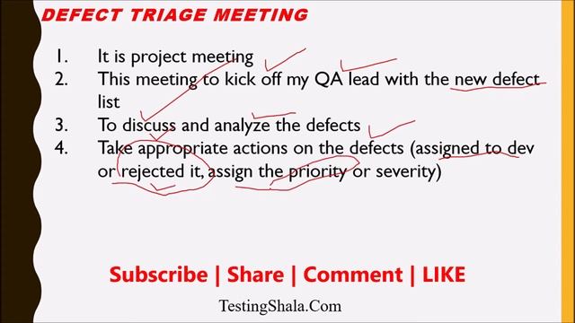 defect triage meeting software testing or in agile project | project meeting | testingshala смотреть онлайн