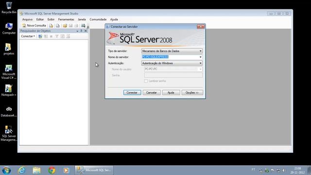 126 Executando o SQL Server Management Studio смотреть онлайн