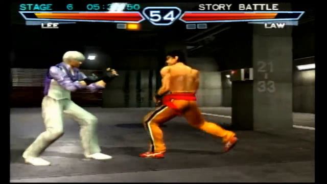 Tekken 4 - Lee Story Battle - Ultra Hard Difficulty смотреть онлайн