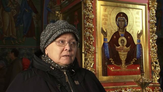 Введенский собор храмового комплекса прп. Сергия Радонежского. смотреть онлайн