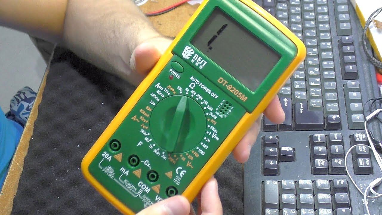 Посылочка от Banggood. Мультиметр BEST DT9205M. ОБЗОР, СРАВНЕНИЕ И ПРИМЕНЕНИЕ(+ремонт монитора) смотреть онлайн