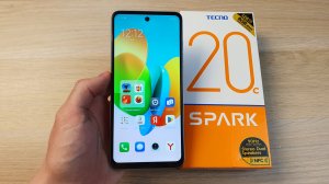 TECNO SPARK 20C - Я В ШОКЕ ЧТО ОН СТОИТ ВСЕГО 7000 РУБЛЕЙ!