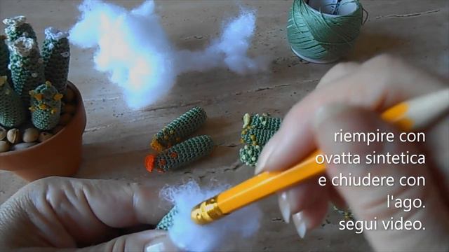 Tutorial piccolo cactus #amigurumi #uncinetto #piantegrasse #crochet #succulent смотреть онлайн