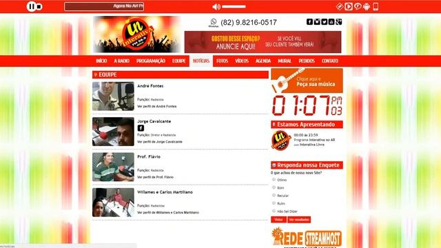 Script Php Site Portal Web Radio Administrável Pronto смотреть онлайн