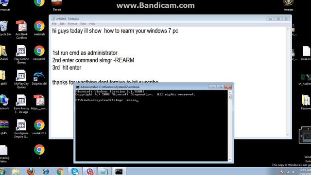 how to re arm your windows 7 pc смотреть онлайн