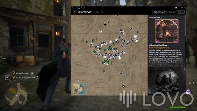 Hogwarts Legacy Interactive Map Now Includes Search Feature for Easy Node Navigation смотреть онлайн
