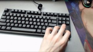 САМАЯ ДЕШЁВАЯ МЕХАНИКА НА CHERRY MX RED | Честный обзор механической клавиатуры Ikbc C87