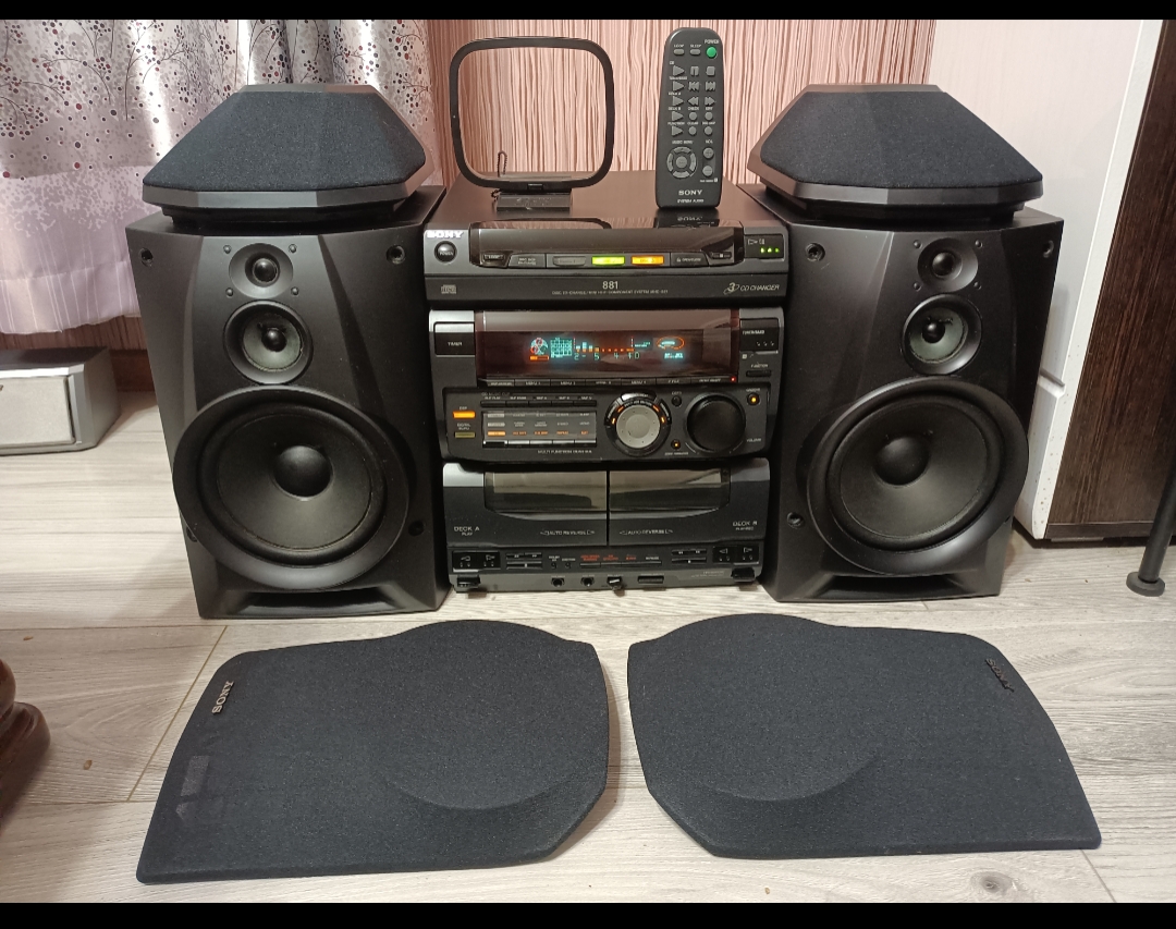 Музыкальный центр Sony MHC 881 смотреть онлайн