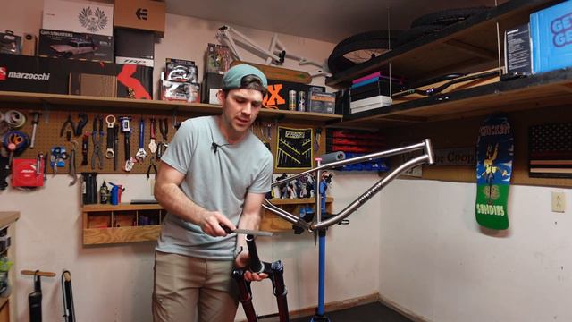 Binary Maniak Build - Part 1 - Titanium Mountain Bike Frame - смотреть онлайн