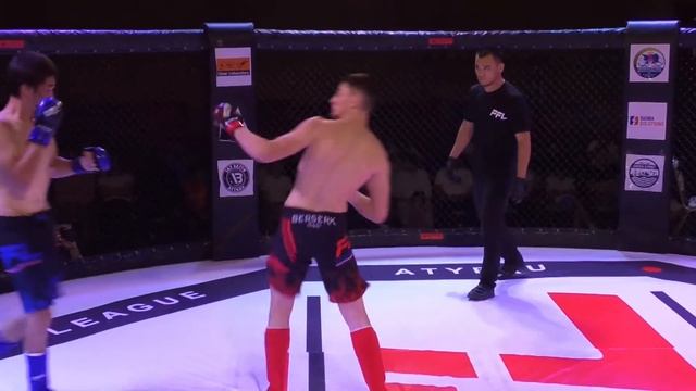 Акимов Адилбек Vs. Зубариев Алихан | PFL ATYRAU смотреть онлайн