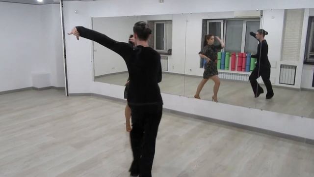 Алексей и Виктория (pro-am) - Cha-cha-cha Территория Танца Ярославль латина спортивные бальные танц смотреть онлайн