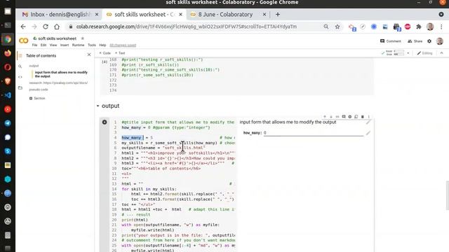 adding a form to google colab to speed creation of teaching materials смотреть онлайн