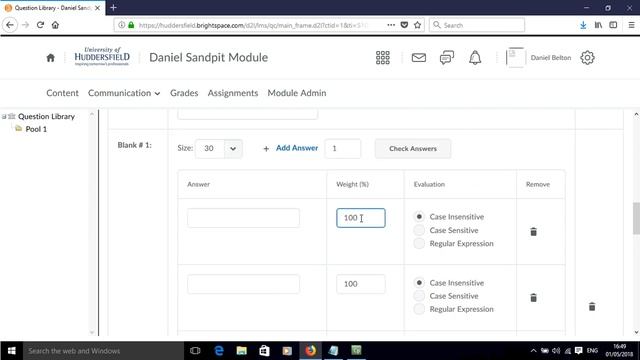 How to create 'fill in the blanks' questions in Brightspace смотреть онлайн