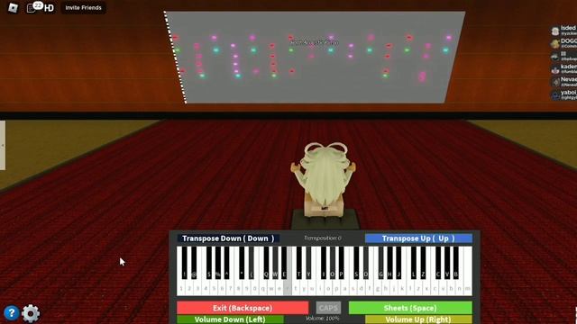 Runaway - Kanye West | Roblox Piano (sheets in desc) смотреть онлайн