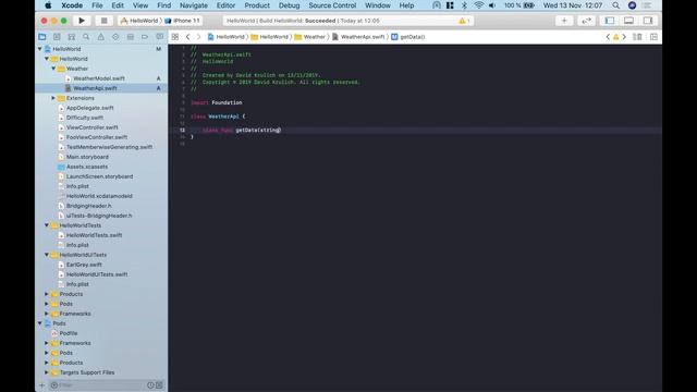 Alamofire 5 - parse Weather JSON | Xcode Quick Tip #27 смотреть онлайн
