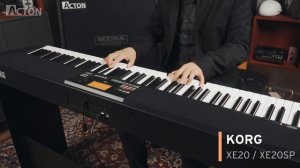 KORG XE20 XE20SP DIGITAL ENSEMBLE PIANO STYLE DEMO Pt.4