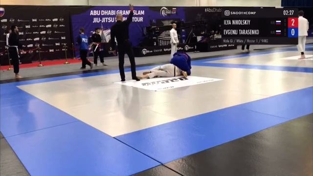 AJP Grand Slam Moscow 13.03.2021 Тарасенко Евгений GI Master 1 белый 94 кг (вторая схватка)