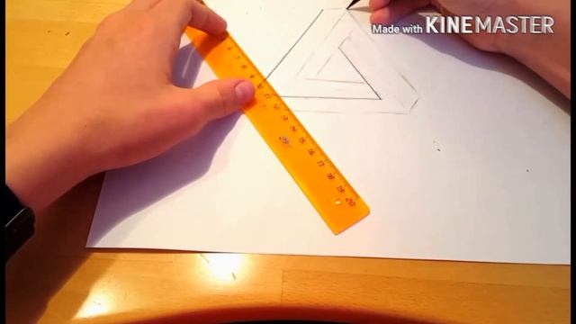 3D Треугольник-Обман Зрения|Как нарисовать смотреть онлайн
